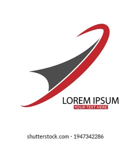 Plantilla editable para un logotipo, emblema o marca de una empresa. Ilustración vectorial simple aislada en fondo blanco. Diseño plano.