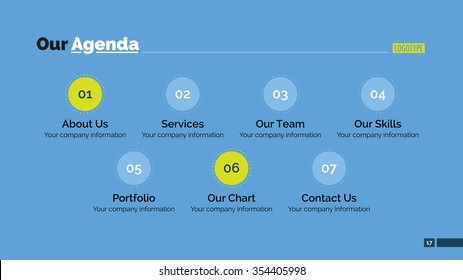 Agenda Slide Images Stock Photos Vectors Shutterstock
