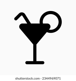 Editable tequila, cocktail vector icon. Part of a big icon set family. Perfect for web and app interfaces, presentations, infographics, etc