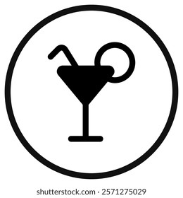 Editable tequila, cocktail vector icon. Part of a big icon set family. Perfect for web and app interfaces, presentations, infographics, etc