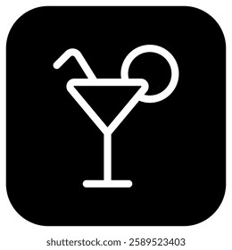 Editable tequila, cocktail vector icon. Part of a big icon set family. Perfect for web and app interfaces, presentations, infographics, etc