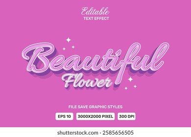 Editable Text Beautiful Sale Vector Premium Template.