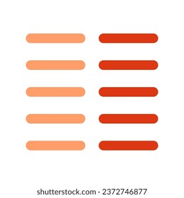 Editable text column vector icon. Part of a big icon set family. Perfect for web and app interfaces, presentations, infographics, etc