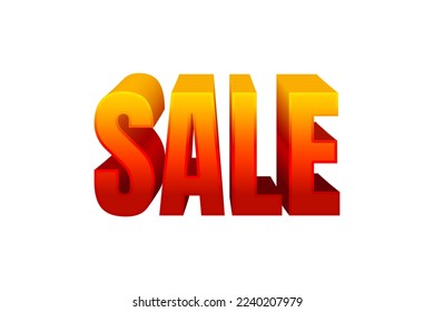 Editable text effect. Big sale text style effect