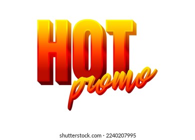 Editable text effect. Big sale text style effect