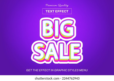Efecto de texto editable - estilo de texto de gran venta