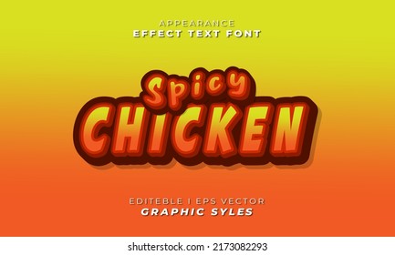 Editable Text Effect Display Font, With Spicy Food Theme, Suitable For Spicy Food Promotion Sign Use. You Can Customize The Font And Wording According To Your Content Needs.