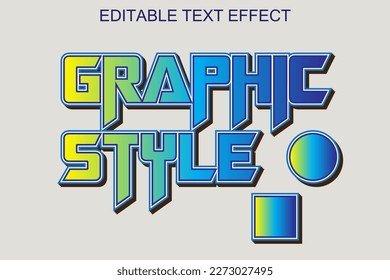 Editable text effect graphic style, Vector illustration concepts for social media banners and post,
business presentation and report templates, marketing material, print design.