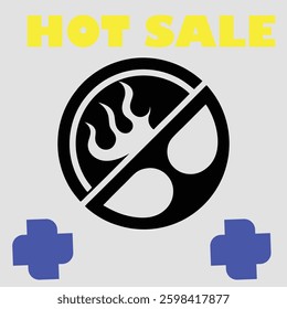 Editable Text Effect, hot sale Text StyleSummer sale banner with sun. Sun with rays. Summer template poster design for print or web.Hot sale price offer deal vector labels templates stickers designs w