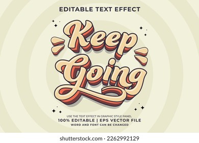Premium Vector  Editable let's go text effect
