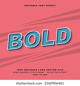 Editable Text Effect Retro 3D cartoon style premium mockup template, ideal for titles, headlines, logos, and business branding. Fully editable and customizable for a vibrant and dynamic design