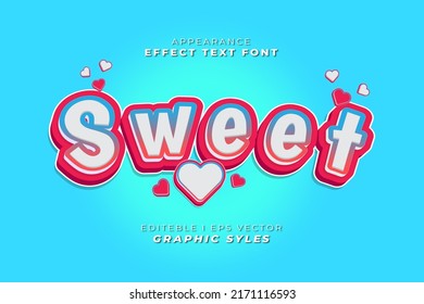 Editable text effect sticker font. Suitable for use for promotional and campaign purposes. Easy to use in graphic style
