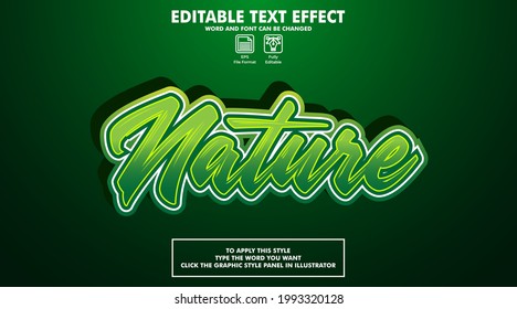 Editable text effect style honey