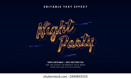 Editable text effects - 3d and futuristic style