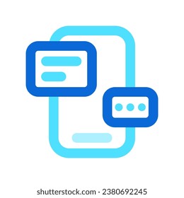 Editable text message, chat bot vector icon. AI technology, artificial intelligence, computer. Part of a big icon set family. Perfect for web and app interfaces, presentations, infographics, etc