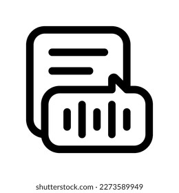 Editable text-to-speech vector icon. Part of a big icon set family. Perfect for web and app interfaces, presentations, infographics, etc