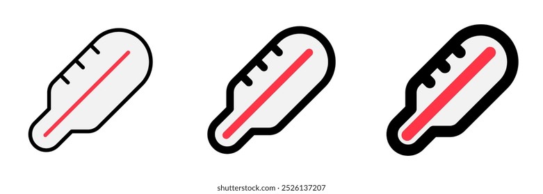 Editable thermometer vector icon. Part of a big icon set family. Perfect for web and app interfaces, presentations, infographics, etc