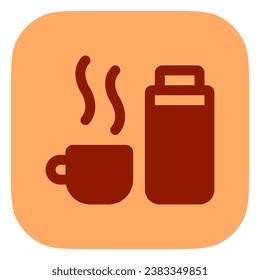Editable thermos warm water vector icon. Part of a big icon set family. Perfect for web and app interfaces, presentations, infographics, etc