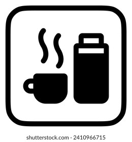 Editable thermos warm water vector icon. Part of a big icon set family. Perfect for web and app interfaces, presentations, infographics, etc