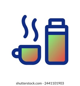 Editable thermos warm water vector icon. Part of a big icon set family. Perfect for web and app interfaces, presentations, infographics, etc