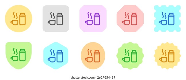 Ícone de vetor de água quente termoeditável. Parte de uma grande família de conjuntos de ícones. Perfeito para interfaces web e app, apresentações, infográficos, etc