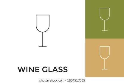 Editable Thin Line Icon with Title. Useful For Mobile Application, Website, Software and Print Media.