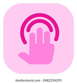 Editable three fingers hold vector icon. Part of a big icon set family. Perfect for web and app interfaces, presentations, infographics, etc