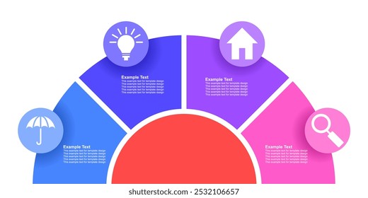 Infografía del progreso o del paso del flujo de la línea de tiempo editable, negocio moderno del hito para el desarrollo de la compañía de la estrategia de la Plantilla o acontecimiento histórico. Elemento para diapositiva de presentación corporativa