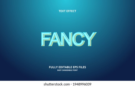 editable title fancy text effect