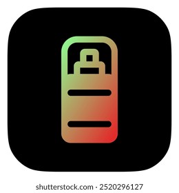Icono de Vector de spray de tóner editable. Cosméticos, maquillaje, cuidado de la piel, belleza. Parte de una gran familia de iconos. Perfecto para interfaces de Web y App, presentaciones, infografías, etc