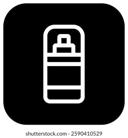 Editable toner spray vector icon. Cosmetics, makeup, skincare, beauty. Part of a big icon set family. Perfect for web and app interfaces, presentations, infographics, etc