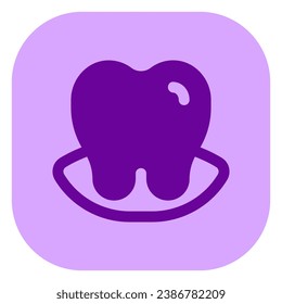 Editable tooth vector icon. Dentistry, healthcare, medical. Part of a big icon set family. Perfect for web and app interfaces, presentations, infographics, etc
