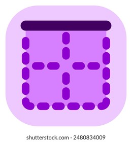 Editable top border vector icon. Part of a big icon set family. Perfect for web and app interfaces, presentations, infographics, etc