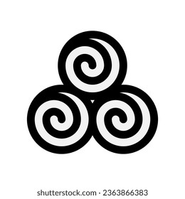 Icono del vector de rollo de toallas editable. Bienestar, spa, relajación. Parte de una familia de iconos grandes. Perfecto para interfaces web y de aplicaciones, presentaciones, infografías, etc