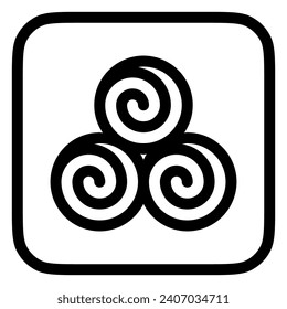 Editable towel roll vector icon. Wellness, spa, relaxation. Part of a big icon set family. Perfect for web and app interfaces, presentations, infographics, etc