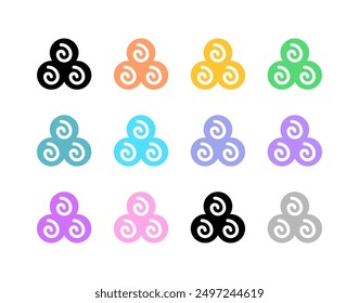 Editable towel roll vector icon. Wellness, spa, relaxation. Part of a big icon set family. Perfect for web and app interfaces, presentations, infographics, etc