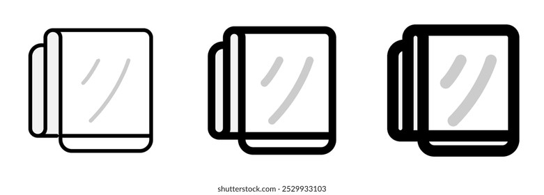 Editable towel vector icon. Barbershop, lifestyle, grooming. Part of a big icon set family. Perfect for web and app interfaces, presentations, infographics, etc