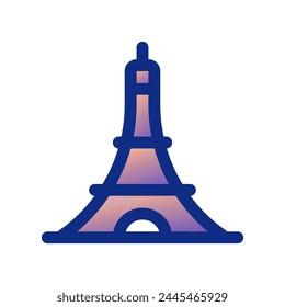 Editable tower vector icon. Landmark, monument, building, structure, architecture. Part of a big icon set family. Perfect for web and app interfaces, presentations, infographics, etc