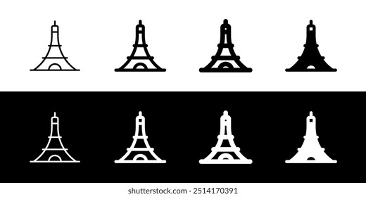 Editable tower vector icon. Landmark, monument, building, structure, architecture. Part of a big icon set family. Perfect for web and app interfaces, presentations, infographics, etc