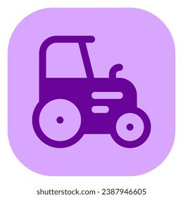 Editable tractor vector icon. Farming, transportation, vehicle, agriculture. Part of a big icon set family. Perfect for web and app interfaces, presentations, infographics, etc