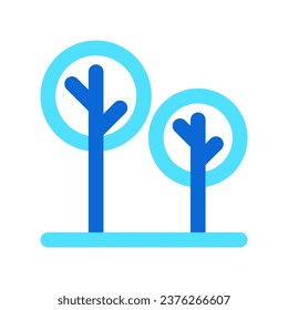 Editable trees, plants vector icon. Property, real estate, construction, mortgage, interiors. Part of a big icon set family. Perfect for web and app interfaces, presentations, infographics, etc