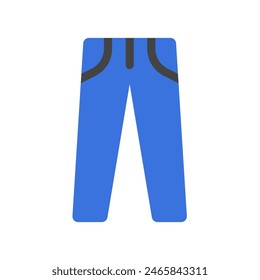 Editable trousers vector icon. Clothing, fashion, apparel. Part of a big icon set family. Perfect for web and app interfaces, presentations, infographics, etc