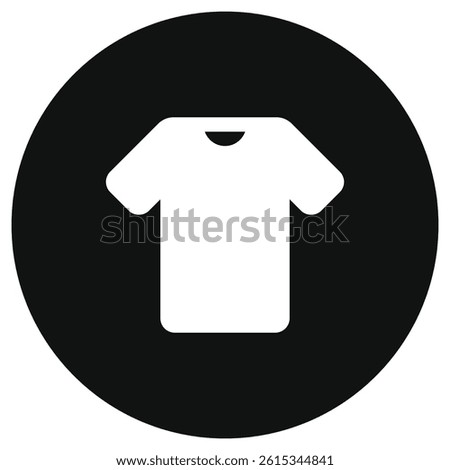 Editable t-shirt vector icon. Clothing, fashion, apparel. Part of a big icon set family. Perfect for web and app interfaces, presentations, infographics, etc