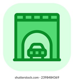 Editable tunnel vector icon. Part of a big icon set family. Perfect for web and app interfaces, presentations, infographics, etc