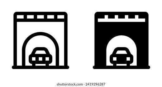 Editable tunnel vector icon. Part of a big icon set family. Perfect for web and app interfaces, presentations, infographics, etc