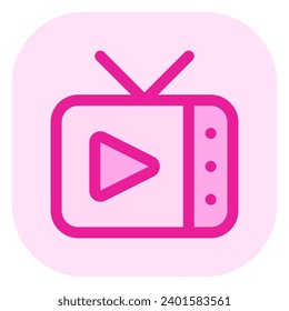 Editable tv show, tv program vector icon. Movie, cinema, entertainment. Part of a big icon set family. Perfect for web and app interfaces, presentations, infographics, etc