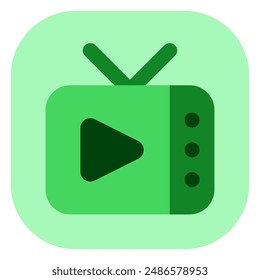 Editable tv show, tv program vector icon. Movie, cinema, entertainment. Part of a big icon set family. Perfect for web and app interfaces, presentations, infographics, etc