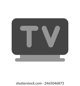 Editable tv vector icon. Part of a big icon set family. Perfect for web and app interfaces, presentations, infographics, etc
