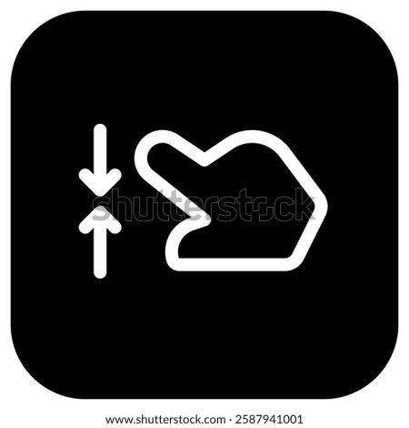 Editable two finger pinch vector icon. Part of a big icon set family. Perfect for web and app interfaces, presentations, infographics, etc