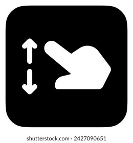 Editable two fingers spread vector icon. Part of a big icon set family. Perfect for web and app interfaces, presentations, infographics, etc